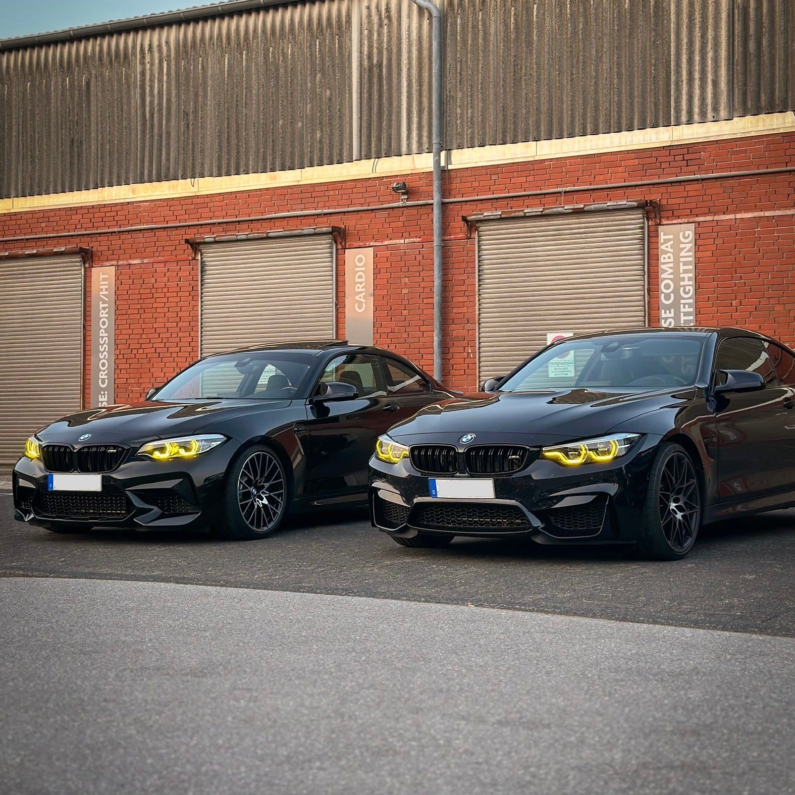 Stand-/Tagfahrlicht Module GELB BMW M3/M4 F8X LCI + 4er F32/F33/F36 LCI